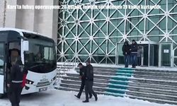 Kars'ta fuhuş operasyonu: 20 gözaltı, fuhuşa sürüklenen 21 kadın kurtarıldı