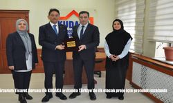 Erzurum Ticaret Borsası ile KUDAKA arasında Türkiye’de ilk olacak proje için protokol imzalandı