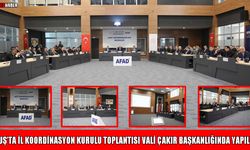 Muş'ta 2026 yılının ilk İl Koordinasyon Kurulu toplantısı gerçekleştirildi