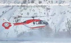 Bingöl’de rahatsızlanan genç, ambulans helikopterle hastaneye yetiştirildi