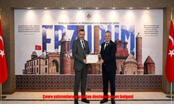 Çevre yatırımlarına emek verenlere Valilikten takdir