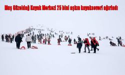 Güzeldağ Kayak Merkezi’nde tatil rüzgârı: 25 bini aşkın ziyaretçi ağırlandı