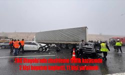 TAG Otoyolu’nda Zincirleme Kaza: 2 Ölü, 11 Yaralı