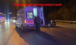 Çorum-Samsun Kara Yolunda Trafik Kazası: 5 yaralı