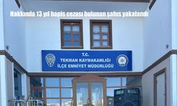 Hakkında 13 yıl hapis cezası bulunan şahıs yakalandı