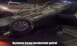 Diyarbakır’da araç takla attı: 1 yaralı