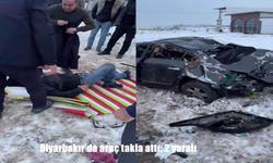 Gizli buzlanma kazaya neden oldu: 2 yaralı