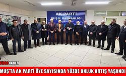 AK Parti'nin Muş'taki üye sayısı belli oldu
