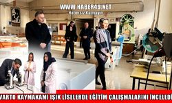 Varto’da eğitim mesaisi