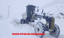 Elazığ’da 323 Yol Ulaşıma Kapandı