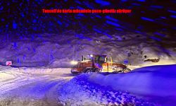 Tunceli’de Kar Kalınlığı 145 Santimetreyi Aştı: Ekipler 7/24 Sahada