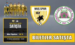Muşspor, evinde Isparta 32 Spor'u ağırlıyor: Bilet fiyatları plaka kodu kadar