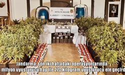 Jandarmadan 23 ilde dev operasyon: 6 milyon hap ve 270 kilo uyuşturucu ele geçirildi