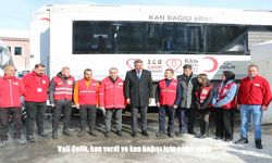 Vali Ali Çelik’ten Kızılay’a Destek: Kan Bağışıyla Hayatlara Umut Oldu