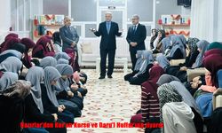 Hüseyin Hazırlar’dan Kur’an Kursu ve Daru'l Huffaz'ına ziyaret