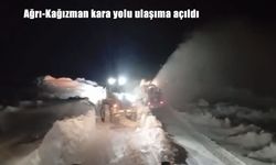 Ağrı-Kağızman kara yolu ulaşıma açıldı