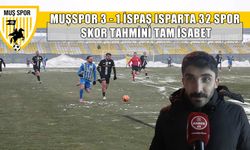 Muşspor galibiyeti getirdi, o taraftar skoru bildi!