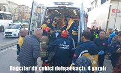 Kontrolden çıkan çekici 3 araca çarptı: 4 yaralı