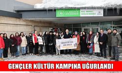 Muş Gençlik ve Spor İl Müdürü Kılıç, gençleri kültür kampına uğurladı