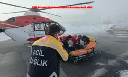 Solunum Krizi Geçiren KOAH Hastası Helikopterle Hastaneye Ulaştırıldı