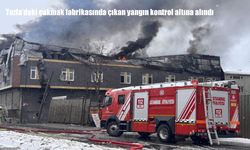 Tuzla’daki çakmak fabrikasında çıkan yangın kontrol altına alındı