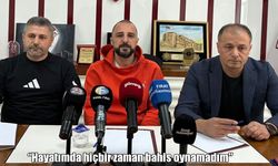 Elazığspor Teknik Direktörü Çağlayan: "Hayatımda hiçbir zaman bahis oynamadım"