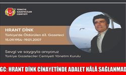 TGC'den Hrant Dink açıklaması: Adalet beklemeye devam ediyoruz