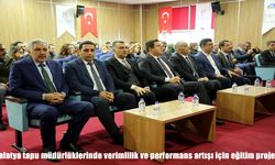 Malatya tapu müdürlüklerinde verimlilik ve performans artışı için eğitim projesi
