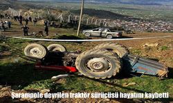 İzmir’de traktör şarampole devrildi: Sürücü hayatını kaybetti