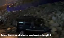 Hatay’da istinat duvarı patlayarak çöktü: Ekipler arama çalışması başlattı