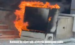 Batman’da elektrik panosunda yangın