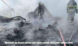 Diyarbakır’da okulda yangın paniği: Öğrenciler tahliye edildi