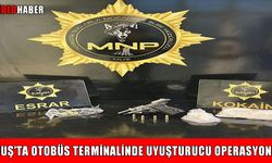 Muş’ta otobüs terminalinde uyuşturucu operasyonu: 2 kişi yakalandı