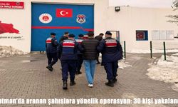 Batman’da aranan şahıslara yönelik operasyon: 30 kişi yakalandı