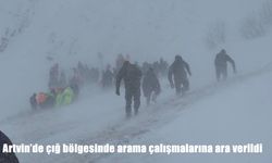 Artvin’de çığ altında kalan çoban 3 gündür aranıyor