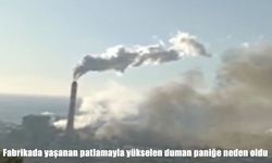 Hatay’da demir çelik fabrikasında patlama