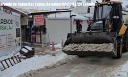 Darende’de Kar Yağışı Etkili Oldu: Belediye Ekipleri 7/24 Görevde