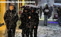 Meteorolojiden Kar, Buzlanma ve Çığ Uyarısı