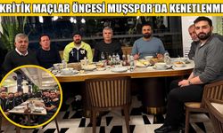 Muşspor’da kritik viraj öncesi kenetlenme: Emirgan’da moral deposu