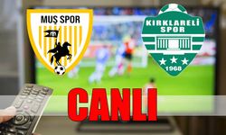 Muşspor-Kırklarelispor maçı CANLI