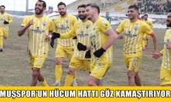 Muşspor'un hücum hattı göz kamaştırıyor: Ersel ve Seçim dönüşümlü olarak sahnede