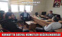 Müdür Kırtay'dan Korkut Sosyal Hizmet Merkezi’nde inceleme