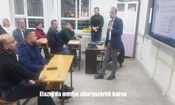 Elazığ'da medya okuryazarlık kursu