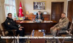 Kemaliye’de İlçe Güvenlik ve Asayiş Koordinasyon Toplantısı yapıldı