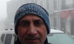 Kars’ın soğuğu kirpik dondurdu
