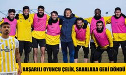 Cem Çelik sahalara geri döndü, Muşspor’da moraller yükseldi