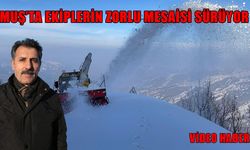 Muş'un güneyinde ulaşım mücadelesi: Ekipler 9 köy ve 22 mezra için sahada