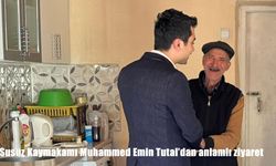 Susuz Kaymakamı Muhammed Emin Tutal’dan anlamlı ziyaret