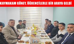 Hasköy Kaymakamı Güney, öğrencilerle iftarda buluştu
