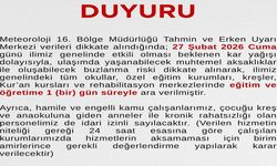 Ağrı’da eğitime kar engeli